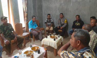 Gelar-Problem-Solving,-Bhabinkamtibmas-Polsek-Kupang-Tengah-Sambangi-Warga-Baumata-Utara