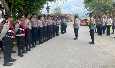 Polres-Kupang-Kerahkan-107-Personel-Regu-Patroli,-Siaga-Mako-dan-Dalmas-Perkuat-Pengamanan-Nataru