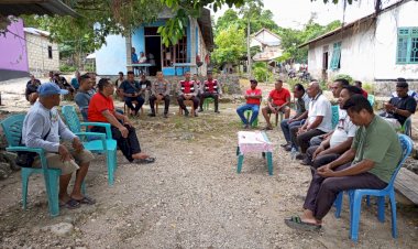 Insiden-Pelemparan-Rumah-di-Nitneo,-Aparat-dan-Warga-Pilih-Jalan-Kekeluargaan