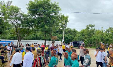 Polsek-Kupang-Tengah-Amankan-Peletakan-Batu-Pertama-Pembangunan-Sekolah-Rakyat-Provinsi-NTT