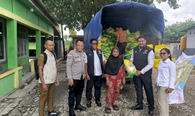 Polres-Kupang-Distribusikan-6-Ton-Beras-SPHP-kepada-Masyarakat