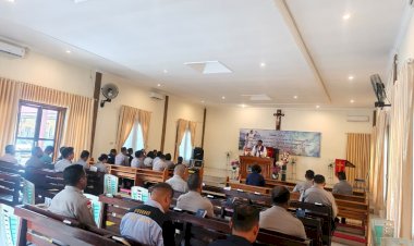 Polres-Kupang-Gelar-Binrohtal-Pekan-Pertama-Maret-2026,-Angkat-Tema-“Polisi-yang-Peduli-terhadap-Sesama”