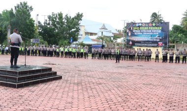 Apel-Gelar-Pasukan-Operasi-Ketupat-Turangga-2026-Digelar,-Polres-Kupang-Perkuat-Pengamanan-Lebaran