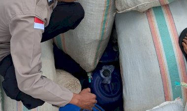 Polres-Kupang-Gencar-KRYD,-Sita-Ribuan-Liter-Miras-di-Pelabuhan-Ferry-Bolok