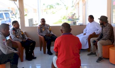 Kapolres-Kupang-Buka-Ruang-Dialog-dan-Mediasi-Damai,-Dorong-Penyelesaian-Konflik-di-Fatuleu