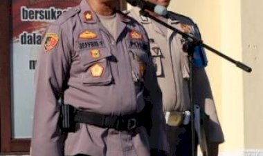 Pimpin-Apel-Jam-Pimpinan,-Wakapolres-Kupang-Ajak-Personelnya-Jadi-Polisi-Yang-dicintai-Masyarakat