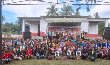 Polsek-Amarasi-Amankan-Pembukaan-Kongres-Remaja-Region-Southeast-1-Compassion-Indonesia-di-Nekmese