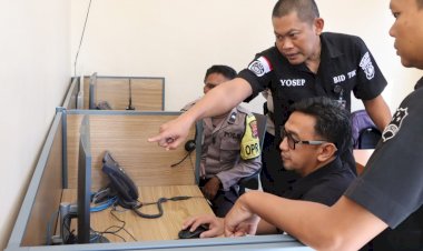 Pastikan-Layanan-Polisi-110-Semakin-Cepat-dan-Responsif,-Div-TIK-Mabes-Polri-Tinjau-Kesiapan-Polres-Kupang