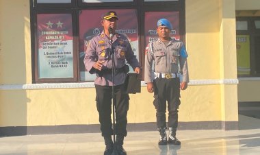 Pesan-Menohok-Wakapolres-Kupang-Saat-Apel-Pagi:-Hargai-Pangkat-dan-Jabatan