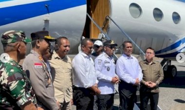 Kapolres-Alor-Pimpin-Pengamanan-Kunker-Menteri-Pertanian,-Pastikan-Seluruh-Rangkaian-Kegiatan-Berjalan-Aman