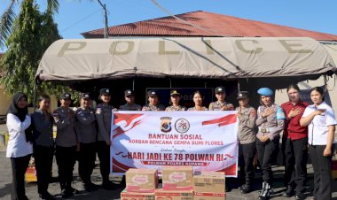 Sambut-HUT-Polwan-ke-78,-Polwan-Polres-Kupang-Galang-Bantuan-untuk-Korban-Gempa-Flores-dan-Anjangsana-ke-Purnawirawan