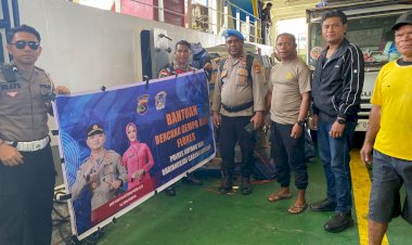 Polres-Kupang-Salurkan-Bantuan-Peduli-Bencana-Flores-ke-Polres-Manggarai-Timur