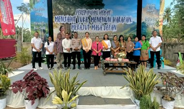 Polres-Kupang-Hadir-di-Temu-Raya-Perempuan-GMIT-Sulamu,-Perkuat-Edukasi-Perlindungan-Perempuan-dan-Anak
