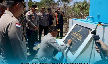 Kapolda-Ntt-Resmikan-Sumur-Bor-di-Desa-Benu-Kampung-Bestobe-Takari-Kupang,-Warga:-Terima-Kasih-Sudah-Jawab-Doa-Kami
