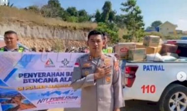 Polres-Manggarai-Timur-Kawal-Penyaluran-Bantuan-Bencana-Gempa-di-Kota-Ndora