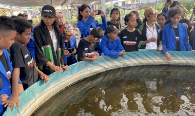 180-Siswa-SMK-St.-Yoseph-Naikoten-Serbu-Ekowisata-Polres-Kupang,-Belajar-Pertanian-hingga-Peternakan