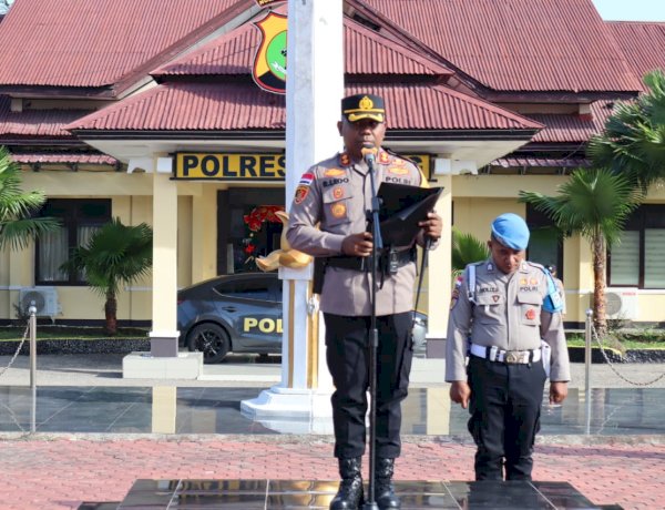 Kapolres Kupang Apresiasi Kinerja Personel Usai Pengamanan Natal