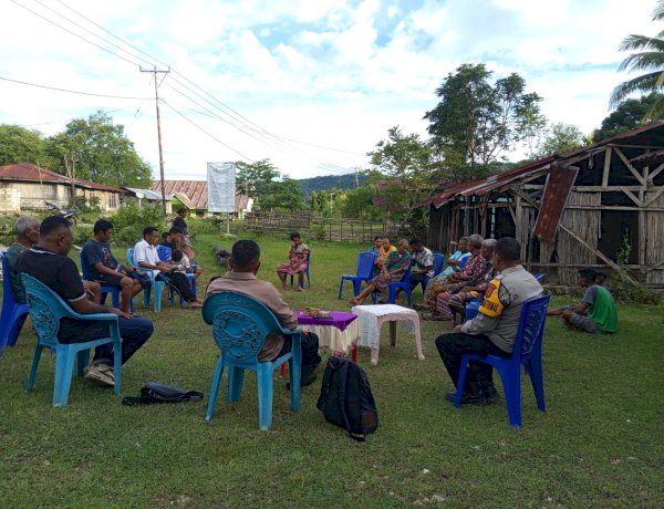 Bhabinkamtibmas Polsek Fatuleu Siapkan Ruang Mediasi, Sengketa Ternak dan Tanaman Jagung Berakhir Damai