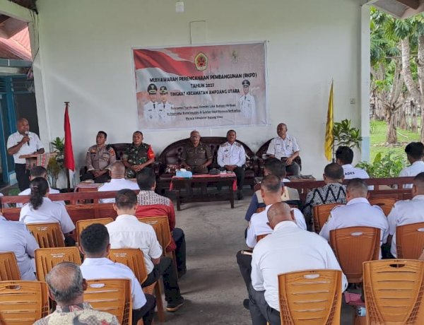 Polsek Amfoang Utara Amankan Kegiatan Musrenbangcam RKPD Amfoang Utara Tahun 2027