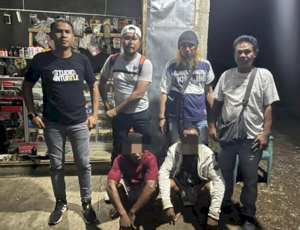 Kabur Usai Curi Sapi, Dua Terduga Pelaku Curnak di Naitae Ditangkap Tim Resmob Polres Kupang