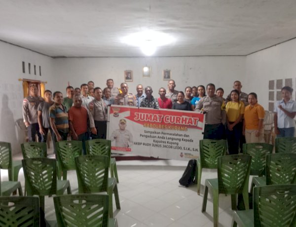 Jumat Curhat Jadi Wadah Dialog, Warga Tunfeu Usul Pembentukan Polsek