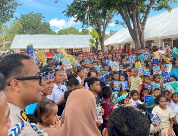 Kapolres Kupang Pimpin Pengamanan Kunjungan Kerja Wapres Gibran di Kabupaten Kupang