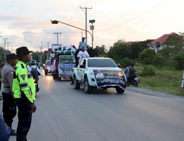 Polres Kupang Berhasil Amankan Prosesi Paskah Pemuda Kristen dan Perayaan Paskah 2026, Kapolres Apresiasi Dedikasi Personel