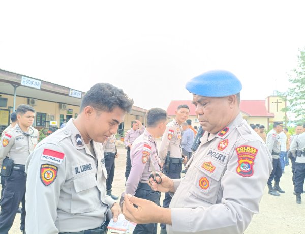 Gaktibplin Personel, Si Propam Polres Kupang Periksa Sikap Tampang dan Kelengkapan Berkendara