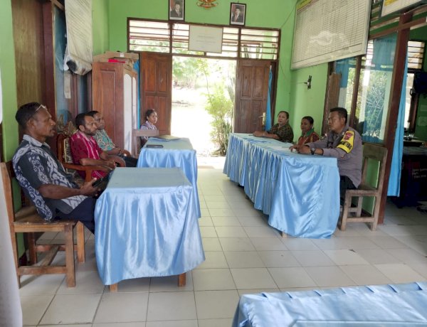 Polres Kupang Melalui Polsek Jajaran Lakukan Pengamanan dan Monitoring Ujian Akhir Sekolah di Kabupaten Kupang