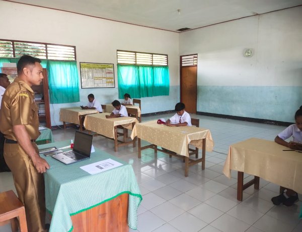 Jamin Keamanan Ujian Akhir Sekolah, Polsek Jajaran Lakukan Monitoring dan Pengamanan