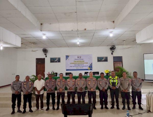 Perkuat Peran Bhabinkamtibmas, Korbinmas Baharkam Mabes Polri Supervisi Fungsi Binmas di Polres Kupang