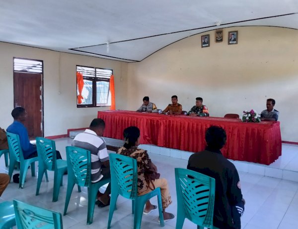 Problem Solving Sengketa Ternak, Bhabinkamtibmas Polsek Fatuleu Mediasi Warga di Desa Poto