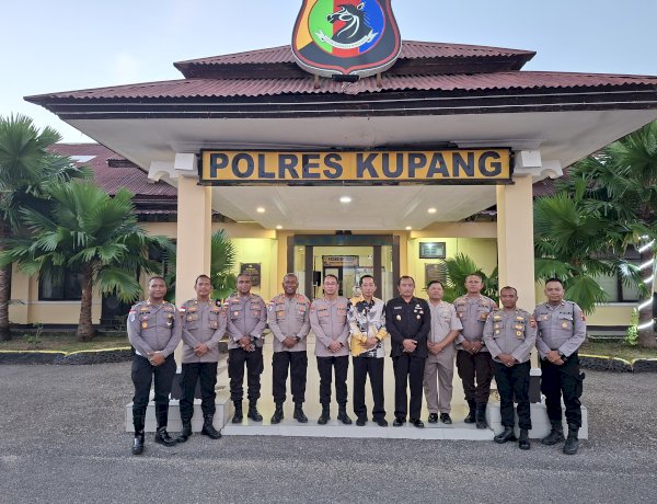 PUSLITBANG POLRI LAKSANAKAN PENELITIAN DAN SUPERVISI DI POLRES KUPANG POLDA NTT