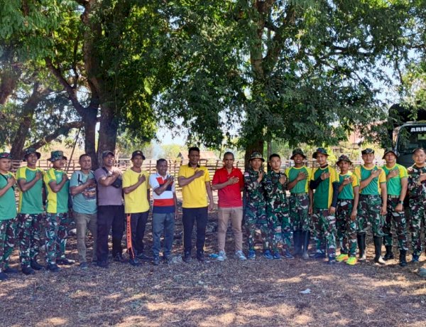 Polsek Amfoang Timur Gelar Terapi USEFT bagi Personel Pamtas TNI AD dan TNI AL, Perkuat Ketahanan Mental di Perbatasan