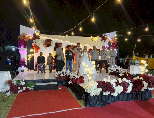 Polsek Kupang Timur Gelar Patroli dan Monitoring Pesta, Jaga Kamtibmas Tetap Kondusif hingga Tengah Malam