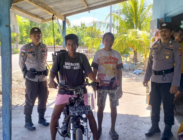 Beri Pemahaman Keamanan Berkendara, Polsek Sulamu Sisipkan Edukasi Kamtibmas Saat Patroli KRYD