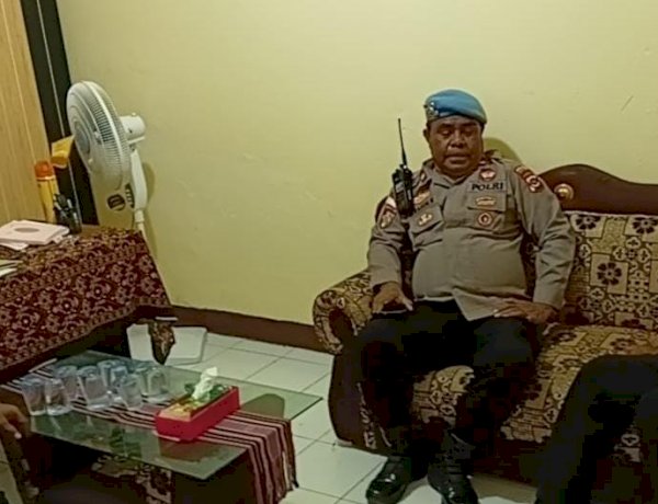 Cek Kesiapsiagaan Personel, Kasiwas Polres Kupang Pimpin Pengawasan di Polsek Amarasi