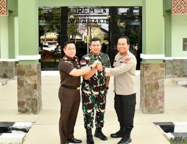Perkuat Sinergi Tiga Pilar Penegak Hukum, Kapolda NTT Gelar Silaturahmi dengan Danrem 161/Wirasakti dan Kajati NTT