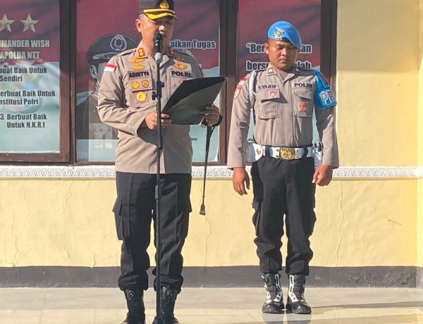 Kapolres Kupang Tegaskan Komitmen Polri Hadir untuk Masyarakat, Empat Pilar Tugas Jadi Pedoman Personel