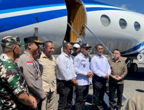 Kapolres Alor Pimpin Pengamanan Kunker Menteri Pertanian, Pastikan Seluruh Rangkaian Kegiatan Berjalan Aman