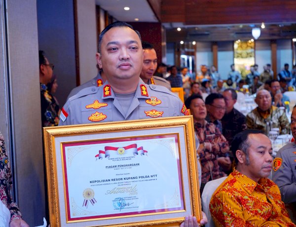 Polres Kupang Ukir Prestasi Nasional, Masuk Peringkat 5 Kompolnas Awards 2026