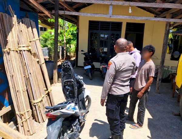 Polsek Kupang Tengah Ungkap Pencurian Sepeda Motor di Parkiran RS Leona Noelbaki