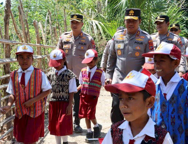Suara Hati Anak Desa Benu: Terima Kasih Pak Kapolda NTT, Sumur Bor Ini Adalah Kehidupan Bagi Kami