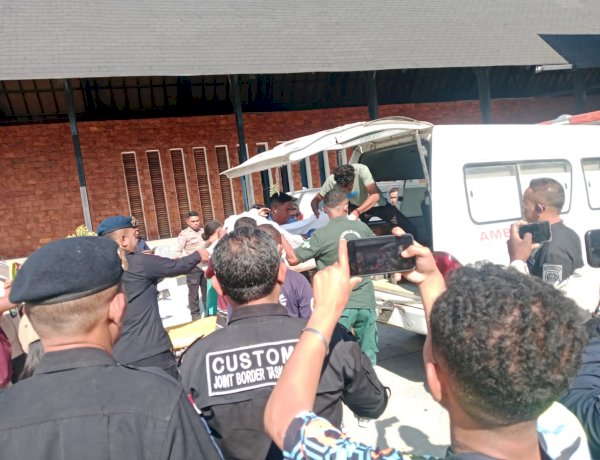Polsek Amfoang Timur Koordinasi Lintas Negara, WNI 12 Tahun Dievakuasi dari Oecusse ke RSUD Kefamenanu