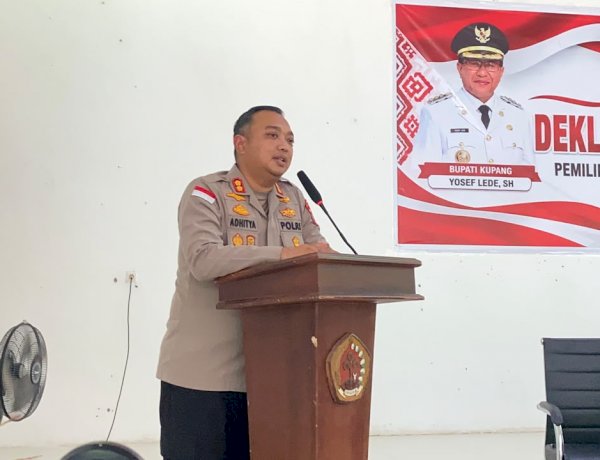 Kapolres Kupang Tekankan Kamtibmas, Ratusan Personel Disiapkan Amankan Pilkades Serentak 2026