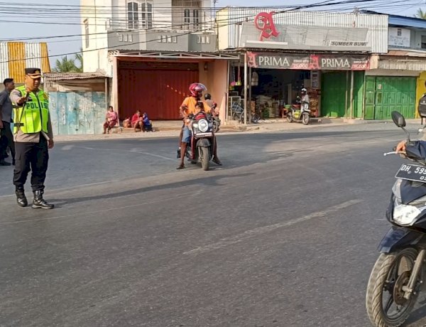 Kapolres Kupang Turun Langsung ke Jalan, Pastikan Aktivitas Pagi Warga Berjalan Lancar