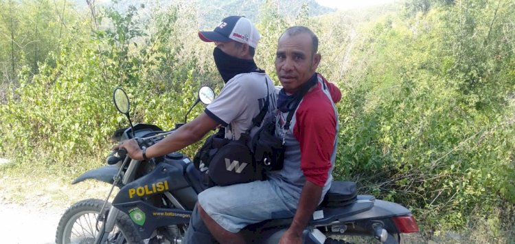 Polsek Amfoang Timur,bekuk pelaku curanmor buronan Polres Belu