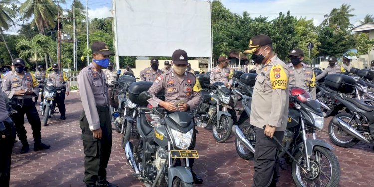 Kapolres Kupang, minta Bhabinkamtibmas selalu semangat melaksanakan tugas sebagai Polisi terdepan di masyarakat