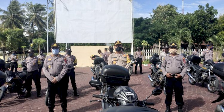 Kapolres Kupang, minta Bhabinkamtibmas selalu semangat melaksanakan tugas sebagai Polisi terdepan di masyarakat