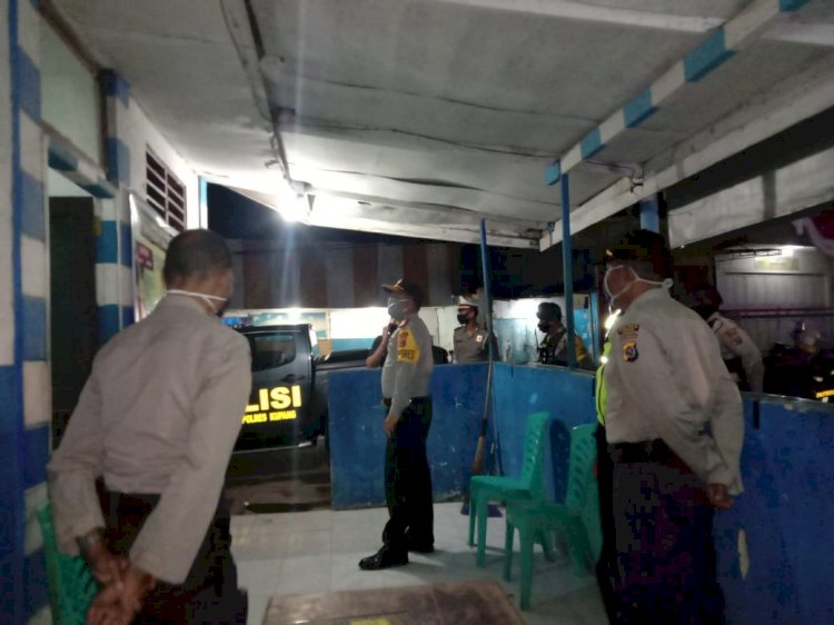 Kapolres Kupang,pimpin patroli malam takbiran,jelang Hari Raya Idul Fitri 1441 Hijriah